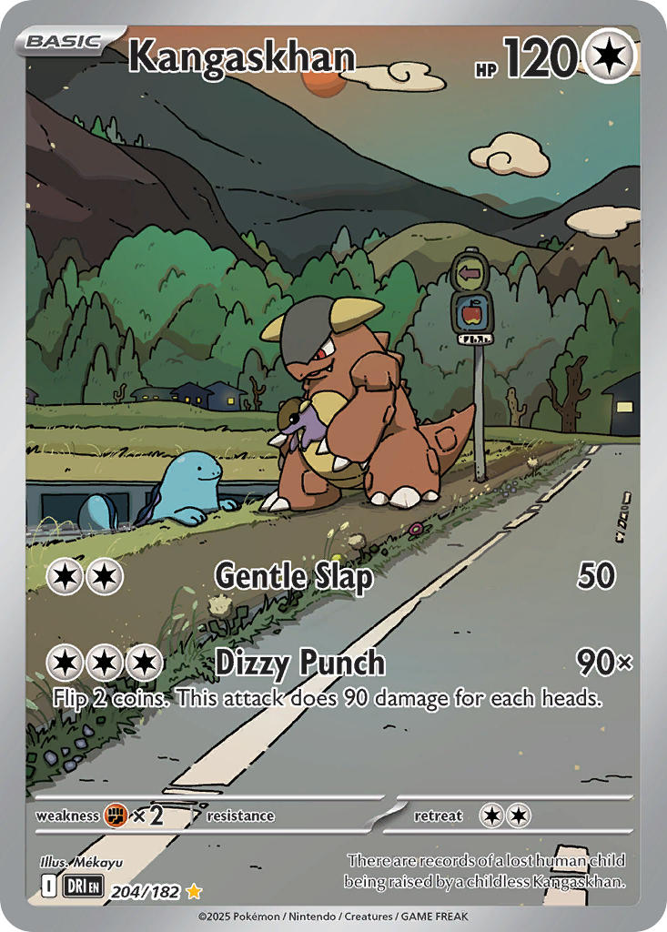 Kangaskhan⁣ - Destined Rivals⁣ (Illustration Rare)⁣ [204] English / Near Mint / Normal
