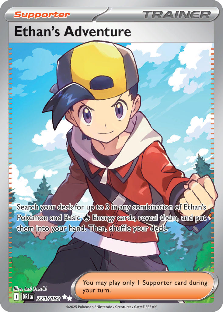 Ethan's Adventure⁣ - Destined Rivals⁣ (Ultra Rare)⁣ [221] English / Near Mint / Normal