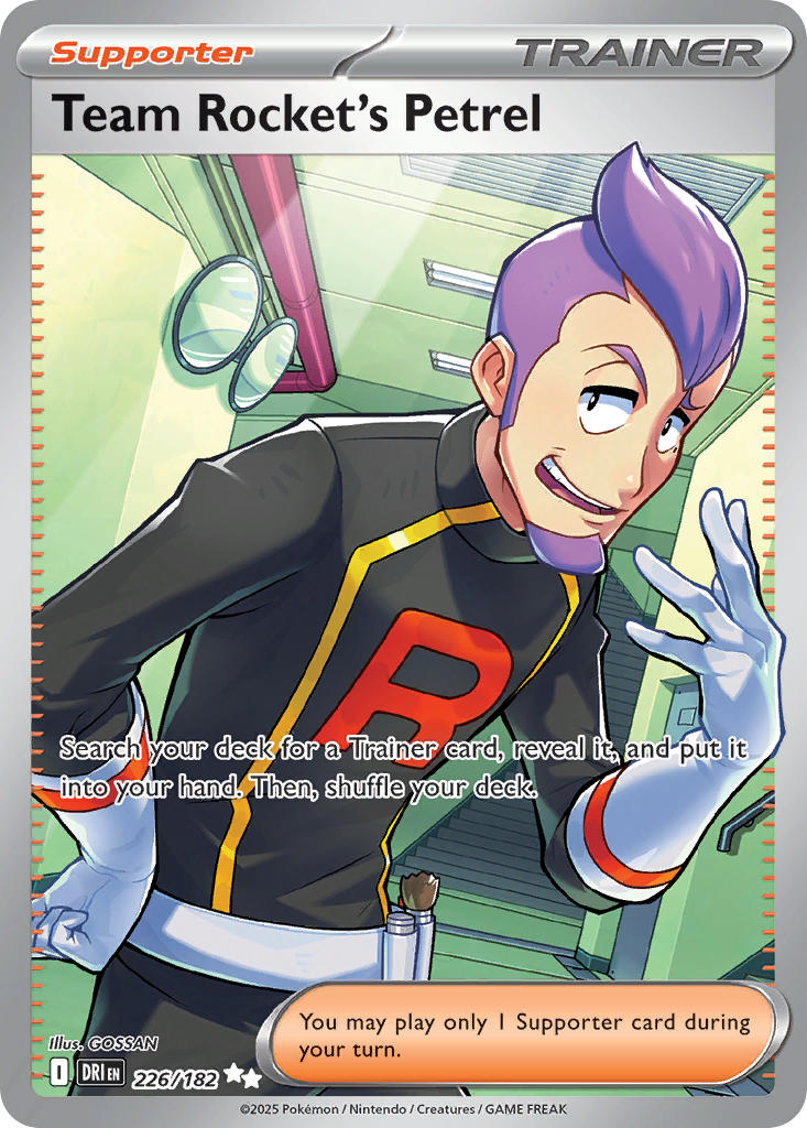 Team Rocket's Petrel⁣ - Destined Rivals⁣ (Ultra Rare)⁣ [226] English / Near Mint / Normal