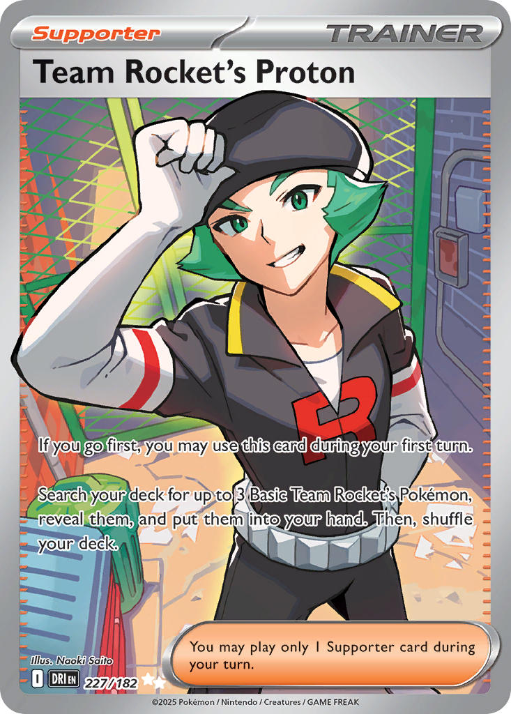 Team Rocket's Proton⁣ - Destined Rivals⁣ (Ultra Rare)⁣ [227] English / Near Mint / Normal