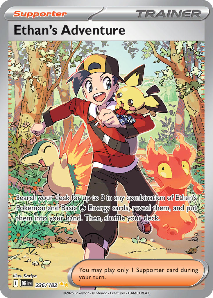 Ethan's Adventure⁣ - Destined Rivals⁣ (Special Illustration Rare)⁣ [236] English / Near Mint / Normal