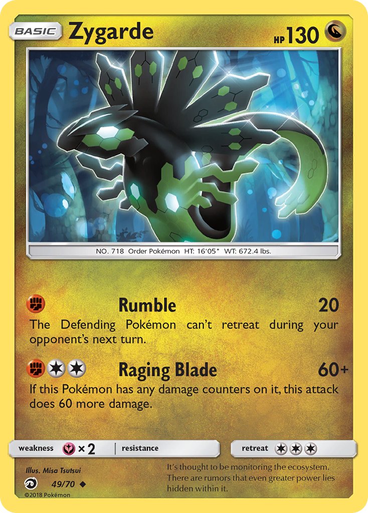 Zygarde - Dragon Majesty (Uncommon) [DRM-49] English / Near Mint / Normal