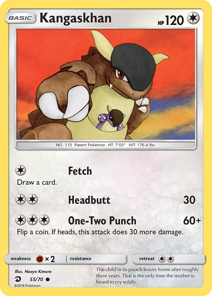 Kangaskhan - Dragon Majesty (Common) [DRM-55] English / Near Mint / Normal