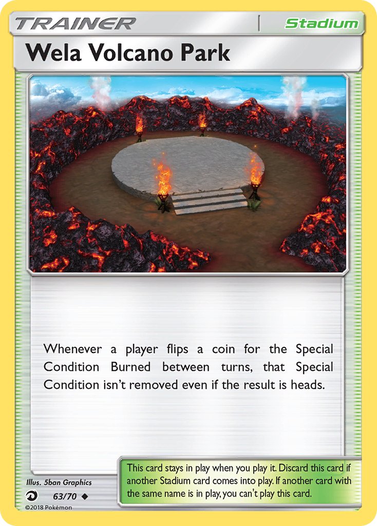 Wela Volcano Park - Dragon Majesty (Uncommon) [DRM-63] English / Near Mint / Normal