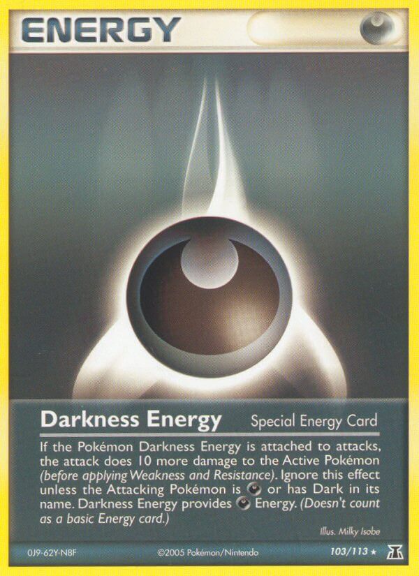 Darkness Energy - EX Delta Species (Rare) [DS-103] English / Near Mint / Normal