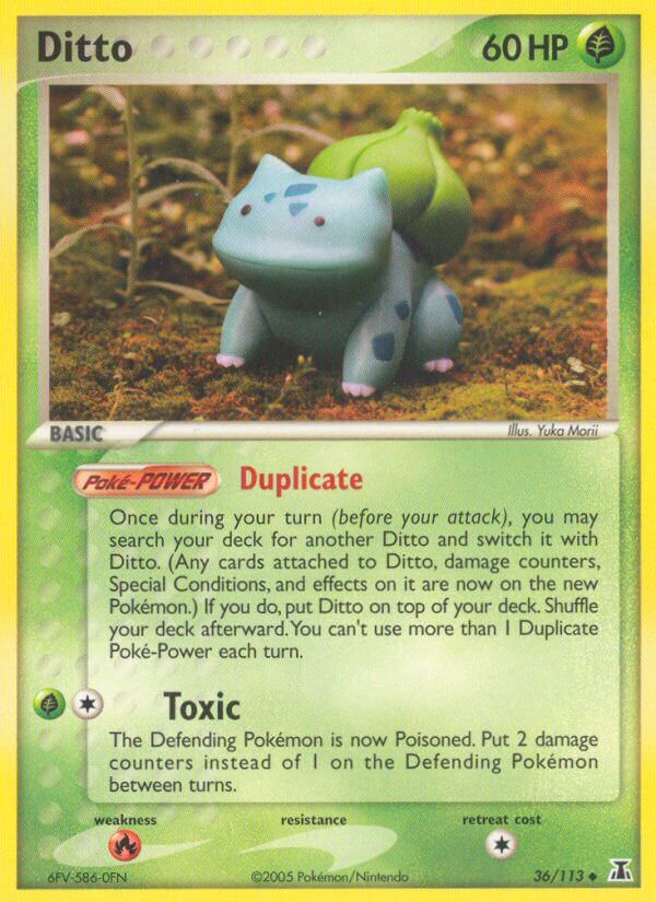 Ditto - EX Delta Species (Uncommon) [DS-36] English / Near Mint / Normal