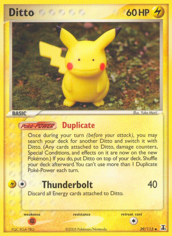 Ditto - EX Delta Species (Uncommon) [DS-39] English / Near Mint / Normal