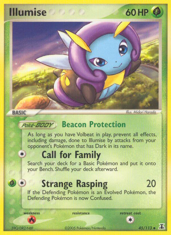 Illumise - EX Delta Species (Uncommon) [DS-45] English / Near Mint / Normal