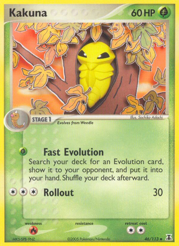 Kakuna - EX Delta Species (Uncommon) [DS-46] English / Near Mint / Normal