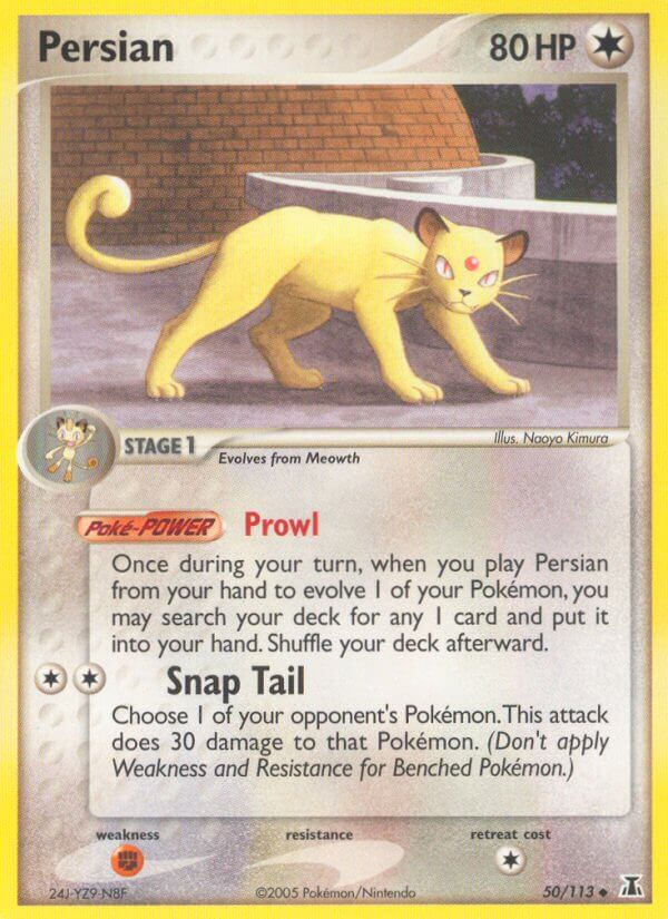 Persian - EX Delta Species (Uncommon) [DS-50] English / Near Mint / Normal