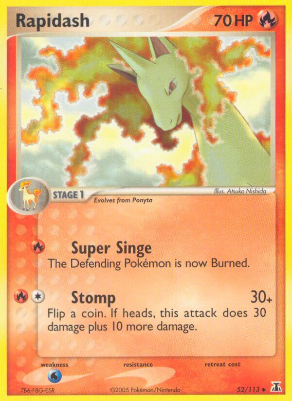 Rapidash - EX Delta Species (Uncommon) [DS-52] English / Near Mint / Normal