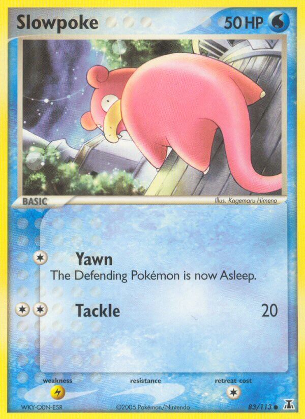 Slowpoke⁣ - EX Delta Species⁣ (Common)⁣ [83] English / Near Mint / Normal