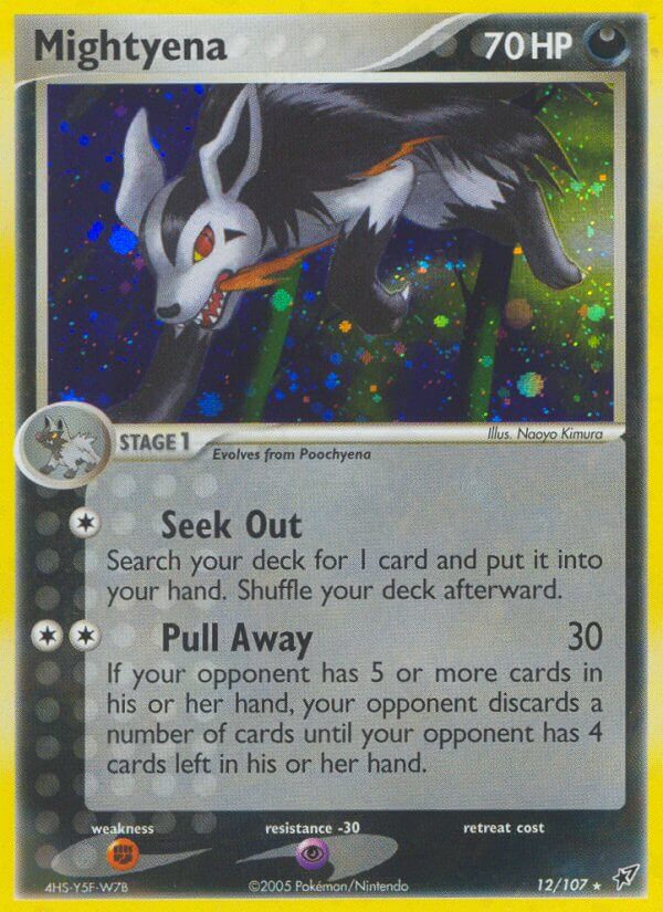 Mightyena - EX Deoxys (Holo Rare) [DX-12] English / Near Mint / Normal