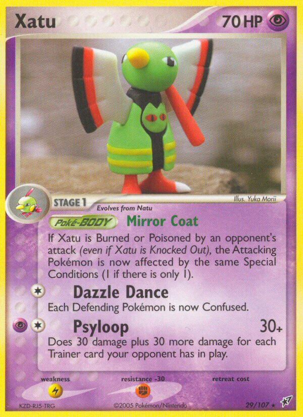 Xatu - EX Deoxys (Rare) [DX-29] English / Near Mint / Normal