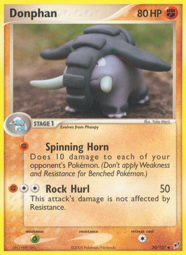 Donphan - EX Deoxys (Uncommon) [DX-30] English / Near Mint / Normal