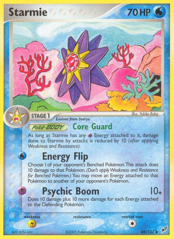 Starmie - EX Deoxys (Uncommon) [DX-48] English / Near Mint / Normal