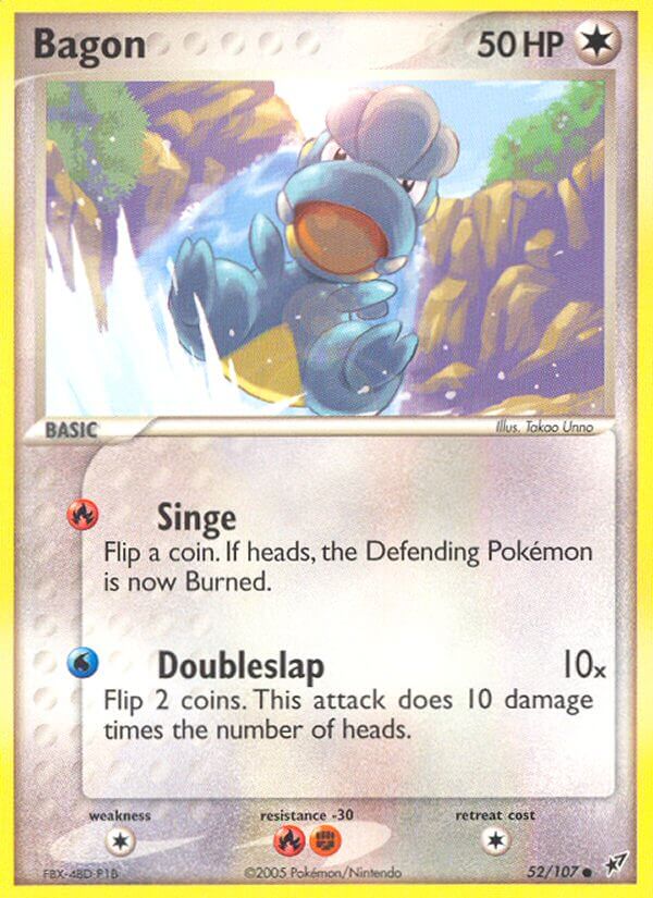 Bagon - EX Deoxys (Common) [DX-52] English / Near Mint / Normal