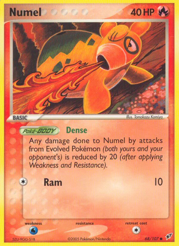 Numel - EX Deoxys (Common) [DX-68] English / Near Mint / Normal