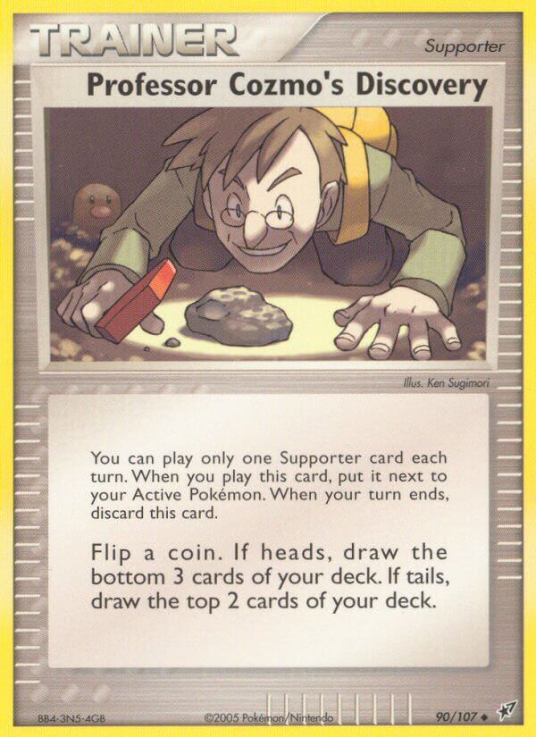 Professor Cozmo's Discovery - EX Deoxys (Uncommon) [DX-90] English / Near Mint / Normal