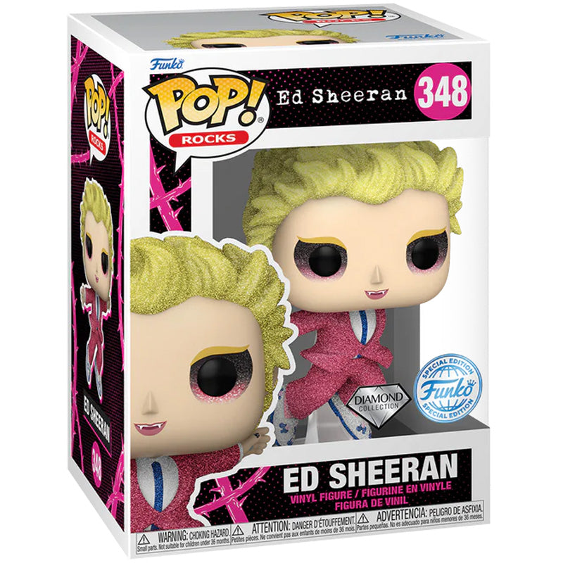 Funko POP! - Rocks: Ed Sheeran (Diamond Collection) #348