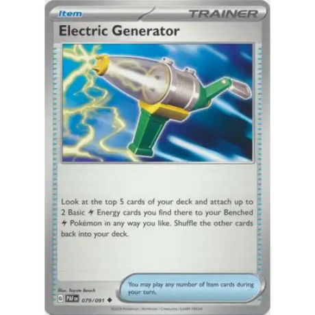 Electric Generator - 079/091 - Enkeltkort