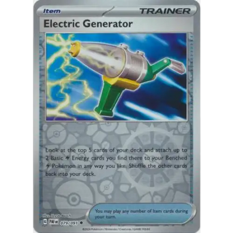 Electric Generator - Reverse - 079/091 - Enkeltkort