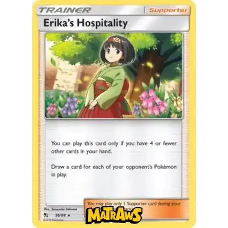 Erika's Hospitality - 56/68 Enkeltkort Hidden Fates 