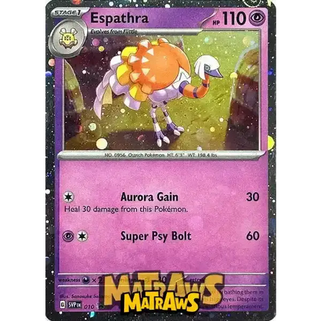 Espathra - Cosmos Holo - SVP-010 Enkeltkort Scarlet & Violet Promos 