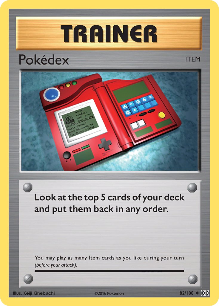 Pokédex - Evolutions (Uncommon) [EVO-82] English / Near Mint / Normal