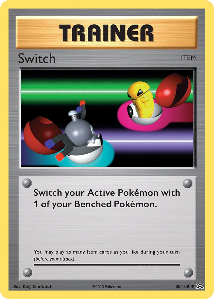 Switch - Evolutions (Uncommon) [EVO-88] English / Near Mint / Normal