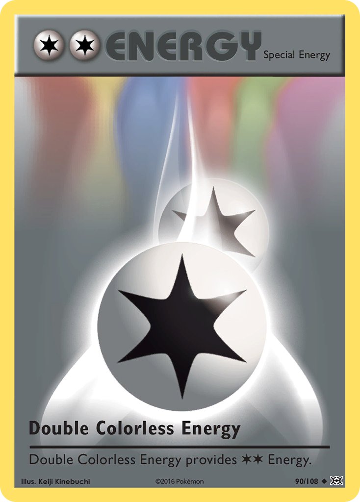 Double Colorless Energy - Evolutions (Uncommon) [EVO-90] English / Near Mint / Normal