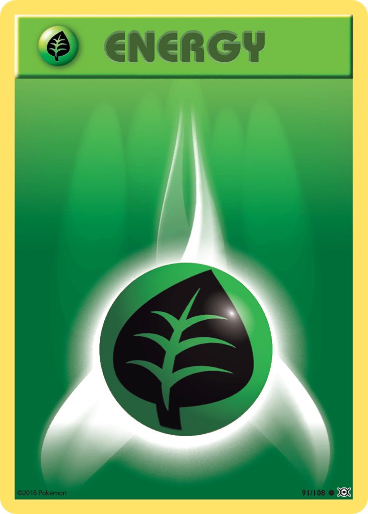 Grass Energy - Evolutions (Common) [EVO-91] English / Near Mint / Normal