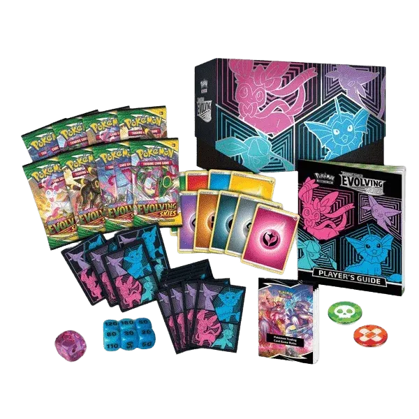 Pokémon TCG: Sword & Shield: Evolving Skies - Elite Trainer Box (Sylveon, Espeon, Glaceon, Vaporeon)