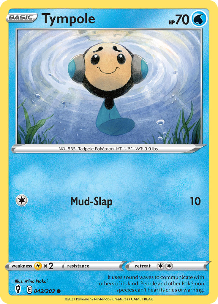 Tympole - Evolving Skies (Common) [EVS-042] English / Near Mint / Normal