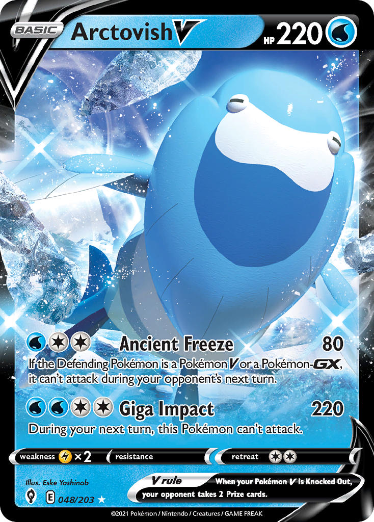 Arctovish V - Evolving Skies (Ultra Rare) [EVS-048] English / Near Mint / Normal