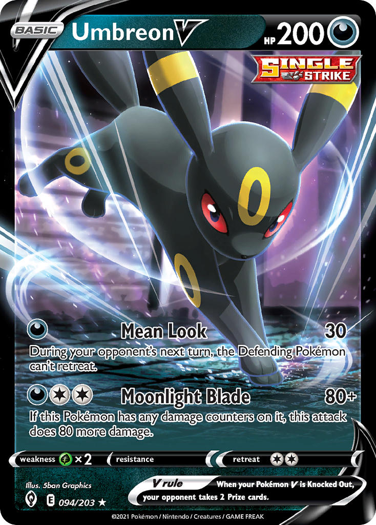 Umbreon V - Evolving Skies (Ultra Rare) [EVS-094] English / Near Mint / Normal