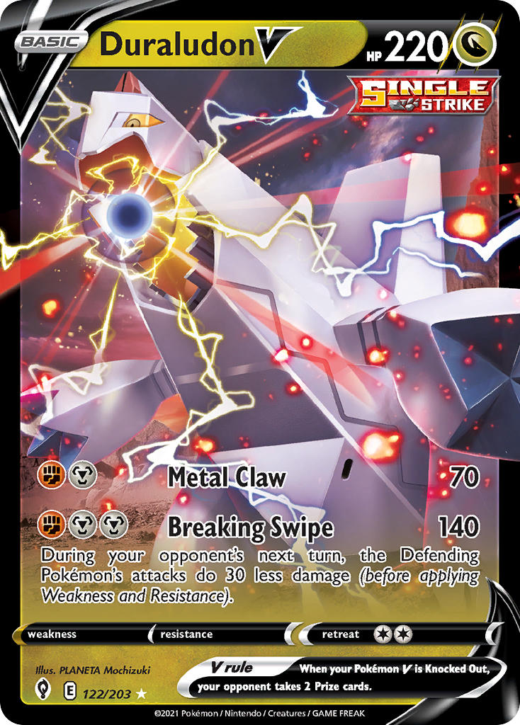 Duraludon V - Evolving Skies (Ultra Rare) [EVS-122] English / Near Mint / Normal