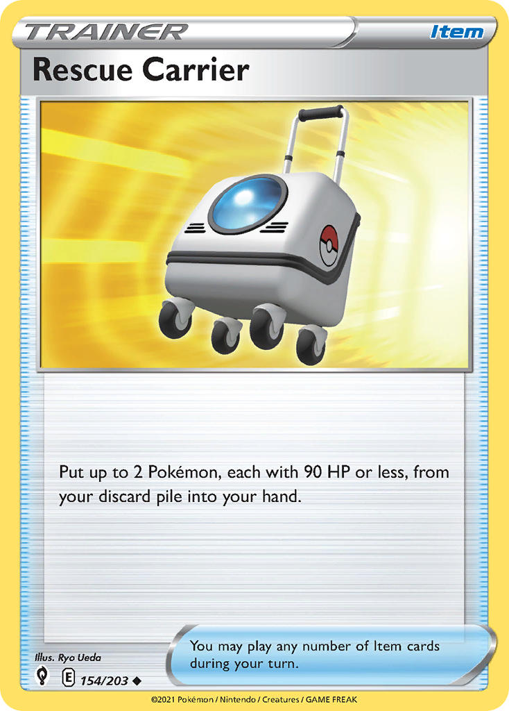 Rescue Carrier - Evolving Skies (Uncommon) [EVS-154] English / Near Mint / Normal