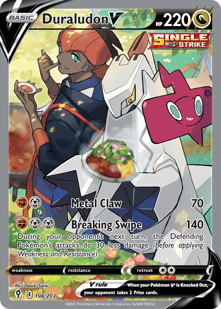 Duraludon V - Evolving Skies (Ultra Rare) [EVS-198] English / Near Mint / Normal