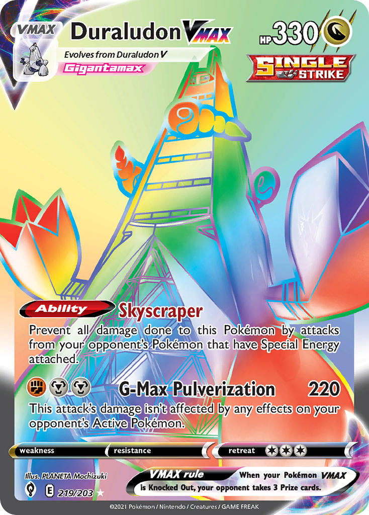 Duraludon VMAX - Evolving Skies (Secret Rare) [EVS-219] English / Near Mint / Normal