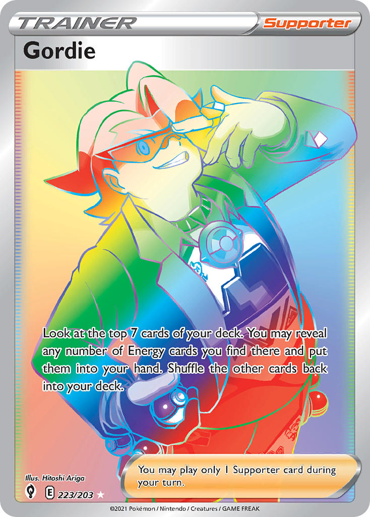 Gordie - Evolving Skies (Secret Rare) [EVS-223] English / Near Mint / Normal