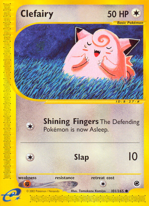 Clefairy⁣ - Expedition Base Set⁣ (Common)⁣ [101] English / Light Played / Normal