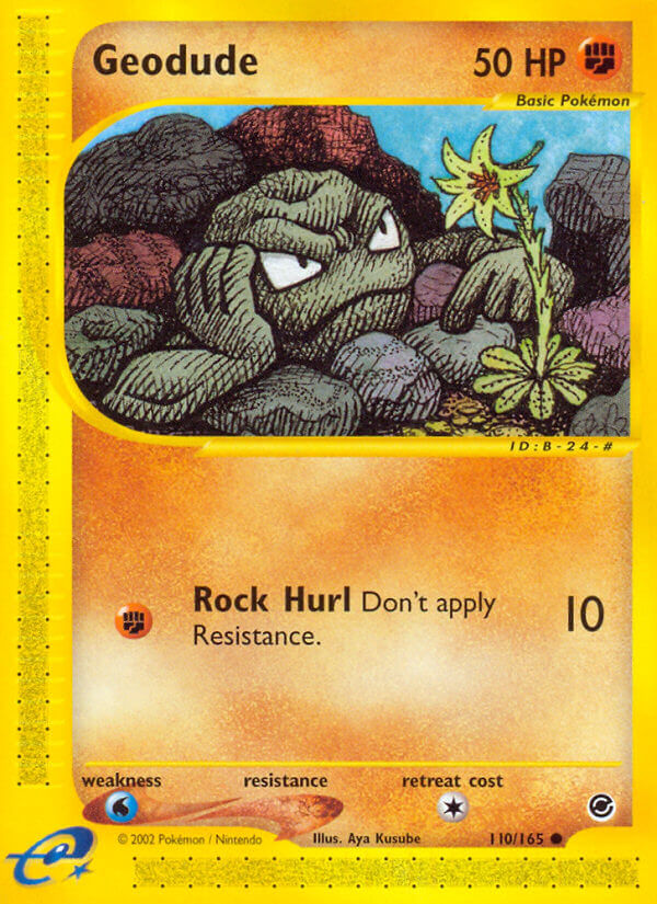 Geodude⁣ - Expedition Base Set⁣ (Common)⁣ [110] English / Light Played / Normal
