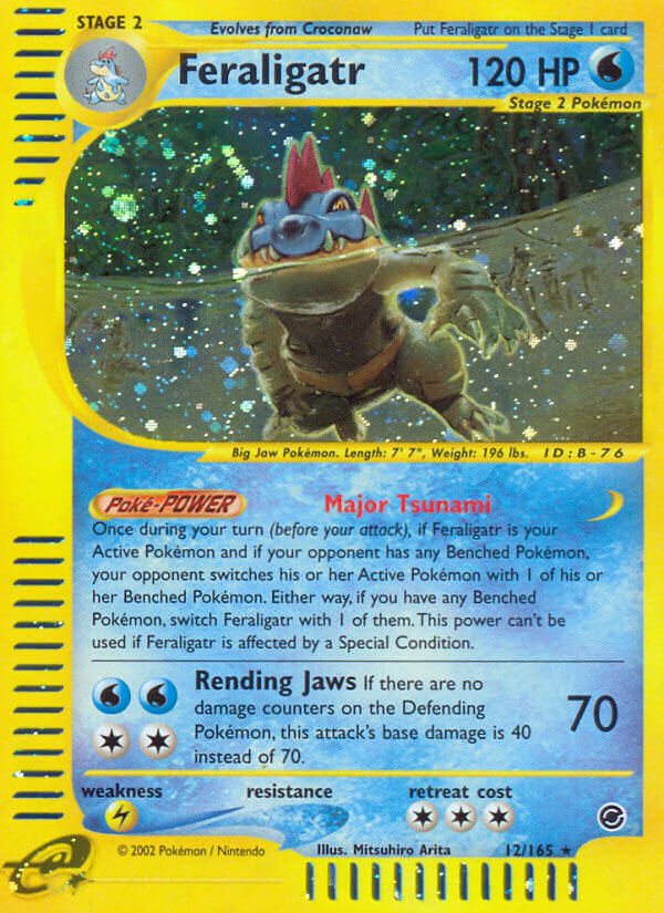 Feraligatr - Expedition Base Set (Holo Rare) [12] Kortspil