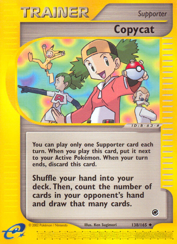 Copycat⁣ - Expedition Base Set⁣ (Uncommon)⁣ [138] English / Excellent / Reverse-Holo Normal