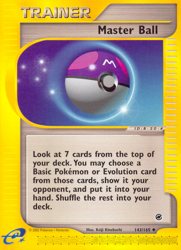 Master Ball⁣ - Expedition Base Set⁣ (Uncommon)⁣ [143] English / Light Played / Normal