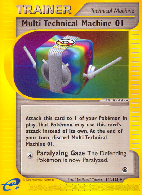 Multi Technical Machine 01⁣ - Expedition Base Set⁣ (Uncommon)⁣ [144] English / Good / Normal