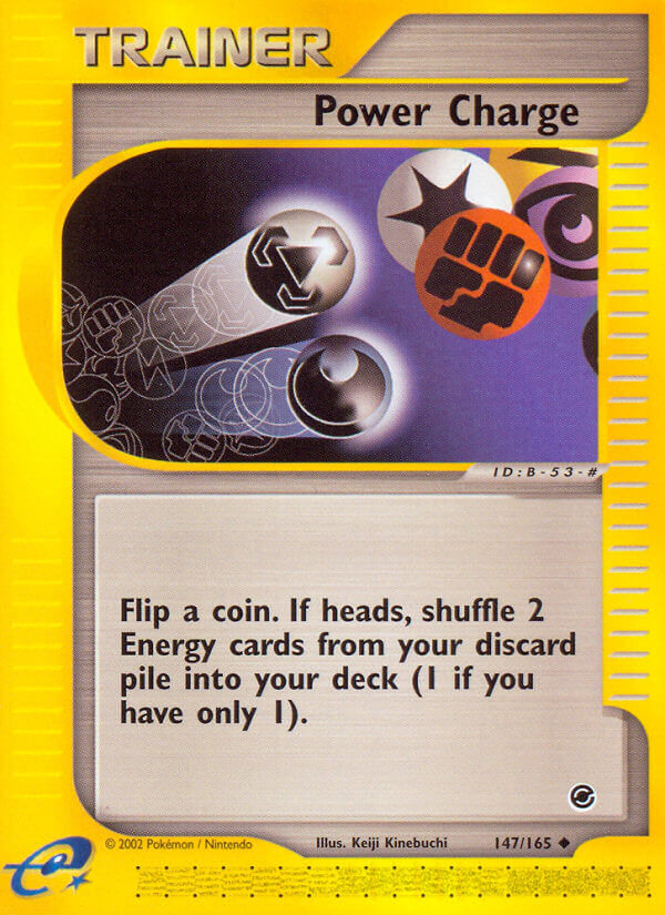 Power Charge⁣ - Expedition Base Set⁣ (Uncommon)⁣ [147] English / Light Played / Reverse-Holo Normal