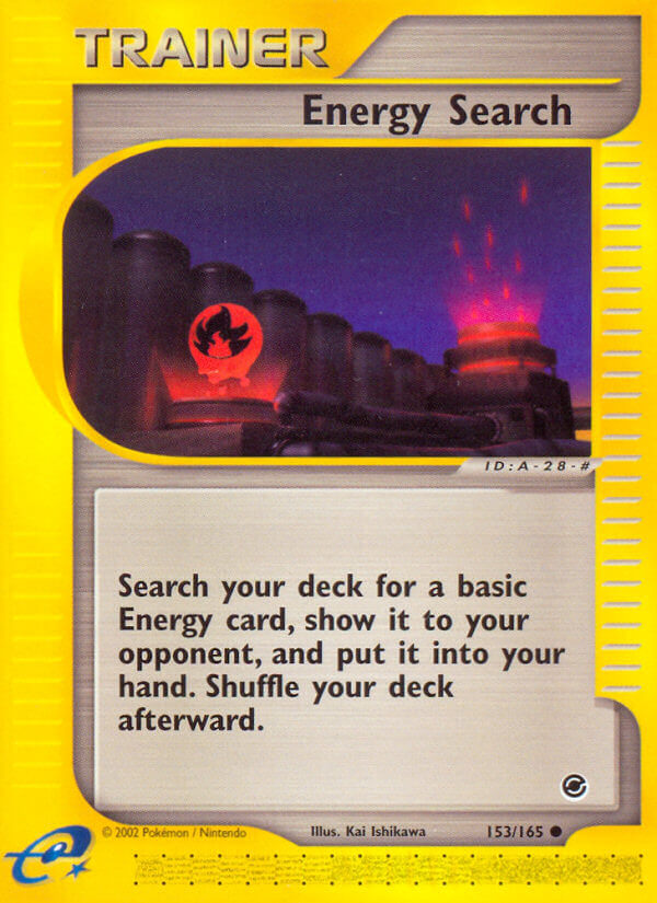 Energy Search⁣ - Expedition Base Set⁣ (Common)⁣ [153] English / Good / Normal
