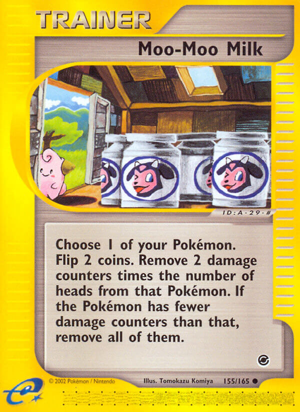 Moo-Moo Milk⁣ - Expedition Base Set⁣ (Common)⁣ [155] English / Good / Normal